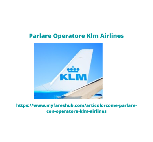 Parlare-Operatore-Klm-Airlines