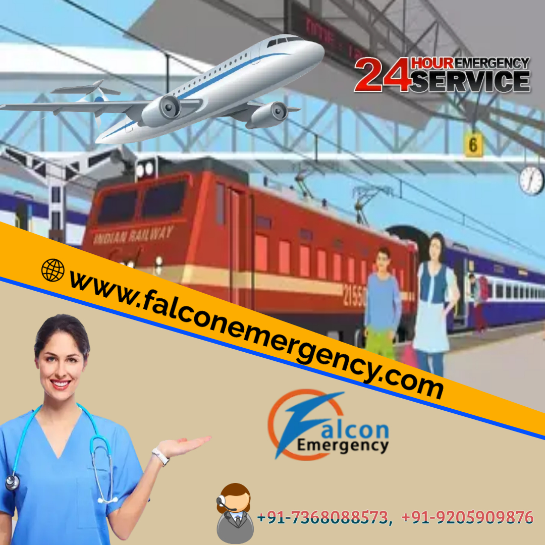 Falcon Train Ambulance in Guwahati with the Best Medical Emergency - We ...