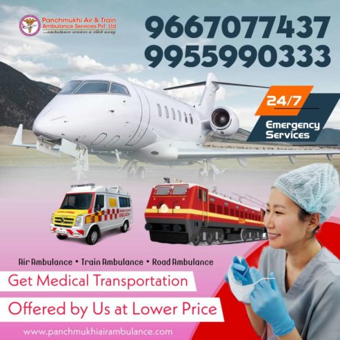 Panchmukhi-Train-Ambulance-Service-in-Guwahati-and-Ranchi-with-Medical-Team-01