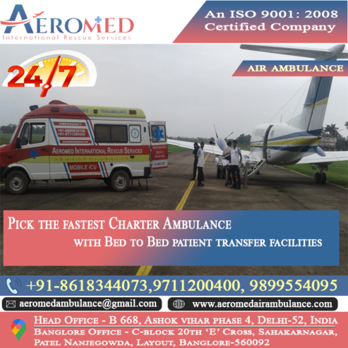 Aeromed-Air-Ambulance-Delhi