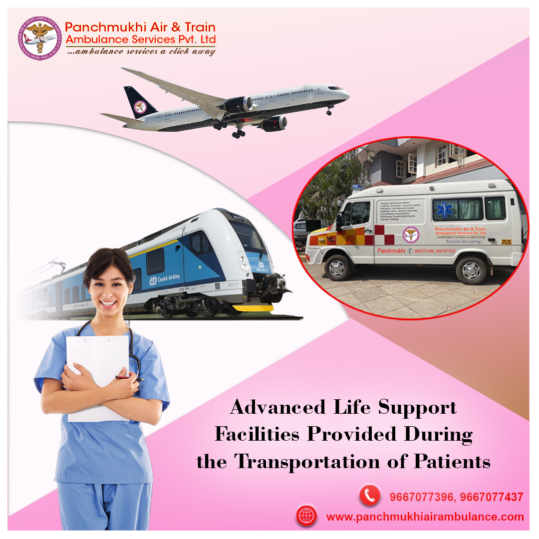 Panchmukhi Train Ambulance Service In Guwahati At A Lowest Cost With 