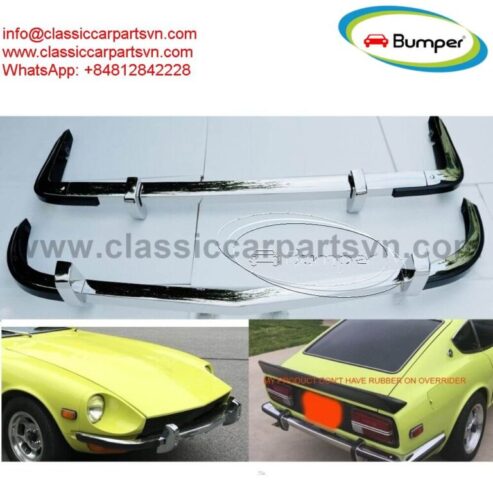 Datsun-240Z-260Z-280Z-bumpers-1969-1978-with-rubber-and-over-riders-1